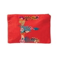 thumbnail image 4 of FLORIANA Initial Makeup Bag Personalized Cosmetic Bags Monogrammed Cosmetic Bags for Women, Hand Woven Travel Pouch - J, 4 of 4