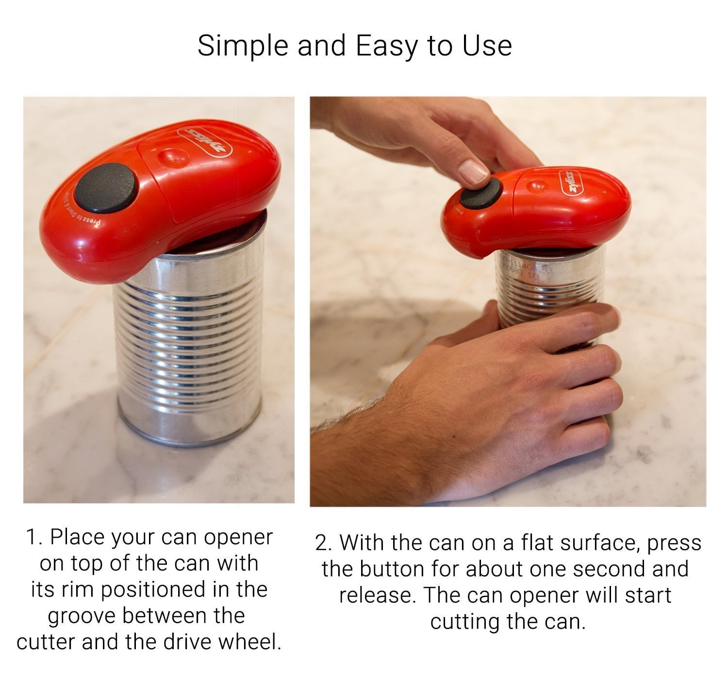 Zyliss EasiCan Electric Can Opener 