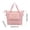 Pink, variant on Foldable Travel Bag, Expandable 20-35L, Wet and Dry Separation, Purple for Weekend Trips, Beach, Carry-On Luggage