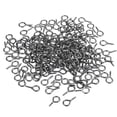 thumbnail image 1 of 300uds Pequeño Tornillo Ojo Pasadores Ganchos Mini Ojales Tornillos Roscados, 6,5x13x1,2mm Autorroscante Tornillo para Joyería Fabricación DIY Artesanía, Oscuro Gris, 1 of 5