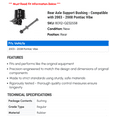 thumbnail image 2 of Rear Axle Support Bushing - Compatible with 2003 - 2008 Pontiac Vibe 2004 2005 2006 2007, 2 of 2