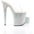 thumbnail image 5 of BEJEWELED-812RS, 8" Heel, 4" Platform Sandal, 5 of 5
