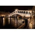 thumbnail image 2 of Head, Danny 14x11 White Modern Wood Framed Museum Art Print Titled - Rialto in the Rain, 2 of 4