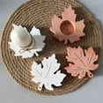 thumbnail image 4 of Jesscasday Resin Epoxy Molds Maple Leaf Shape Candle Cup Molds Silicone Texture for Candle, 4 of 14
