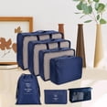 thumbnail image 2 of Abbracc 8Pcs/Set Packing Cubes Clothes Sorting navy, 2 of 8