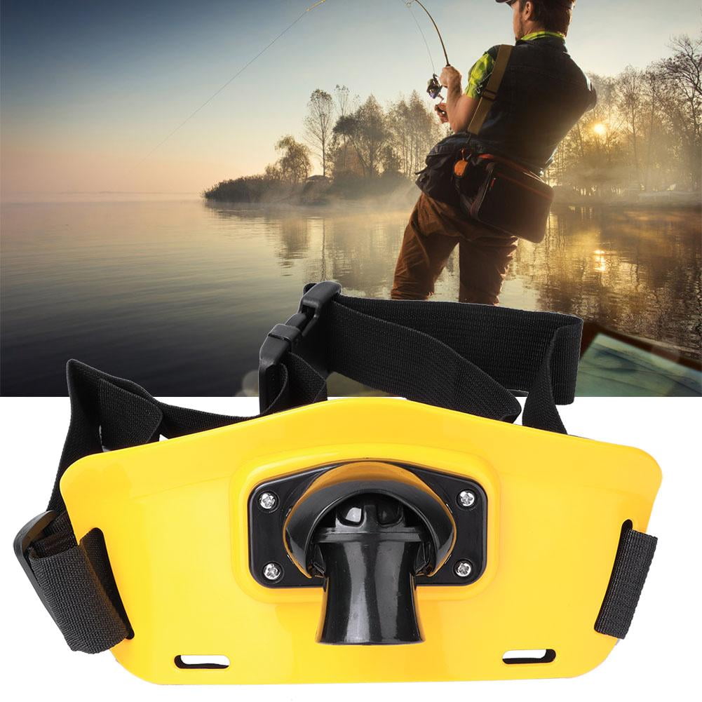 Ejoyous Rotating Belly Top Belt Fishing Gear ABS Hard Plastic Protective Boat Fishing Tackle