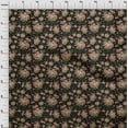 thumbnail image 4 of oneOone Polyester Spandex Black Fabric Florals Dress Material Fabric Print Fabric By The Yard 56 Inch Wide, 4 of 4