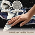 thumbnail image 6 of ODIKA 9'x12' Washable Area Rug Non-Shedding, Easy Care Death Academia Moth Gothic Witchy Mystical Galaxy Stars Moons for Master Suite, California King, Under Bed, 6 of 7