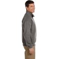 thumbnail image 2 of Gildan Mens Heavy Blend Vintage Cadet Collar Sweatshirt, M, Graphite Heather, 2 of 3