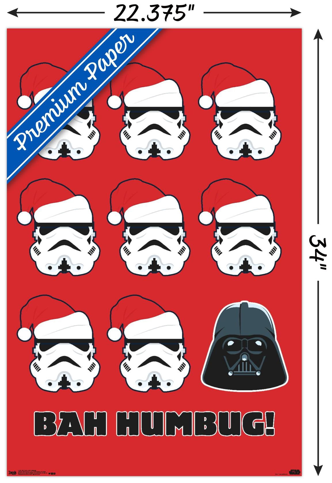 Star Wars: Saga - Bah Humbug Wall Poster, 22.375" x 34"