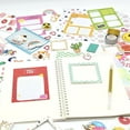 thumbnail image 6 of LQQBOX DIY Journal Kit, Journal Set for Teenage Girls and Scrapbook & Diary Supplies Set, Journaling Art Crafts Kit Teen Girl Birthday Gifts Ideas for 8-14 Years and Up - Pink, 6 of 7