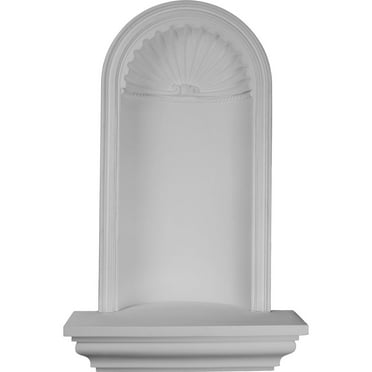 Ekena Millwork 30 1/4"W x 50"H x 14 3/8"D Bedford Wall Niche (RO: 18 7/8"W x 41 1/8"H x 7"D)