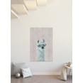thumbnail image 6 of Marmont Hill Posh Llama II Canvas Wall Art, 6 of 7