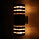 thumbnail image 4 of Moderno Impermeable Arriba Abajo Aluminio Cuboide Led Lámparas De Pared Doble Cabeza Lámpara De Pared Exterior E27 Enchufe Ac 85-240V Para Patio Jardín Porche Corredor Yuarrent HA024335-01, 4 of 6