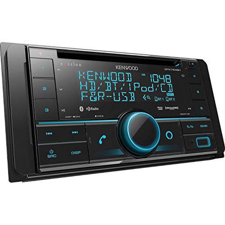 Kenwood DPX-794BH 2 DIN CD Receiver with Built in Alexa, Bluetooth
