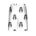 thumbnail image 4 of Aobny Board Shorts Lounge Graphic Shorts Mid Rise Baggy Casual Big & Tall Men Clothes,White,M, 4 of 6