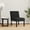 Black, variant on vidaXL Chair Upholstered Accent Slipper Lounge Chair with Wood Legs Velvet