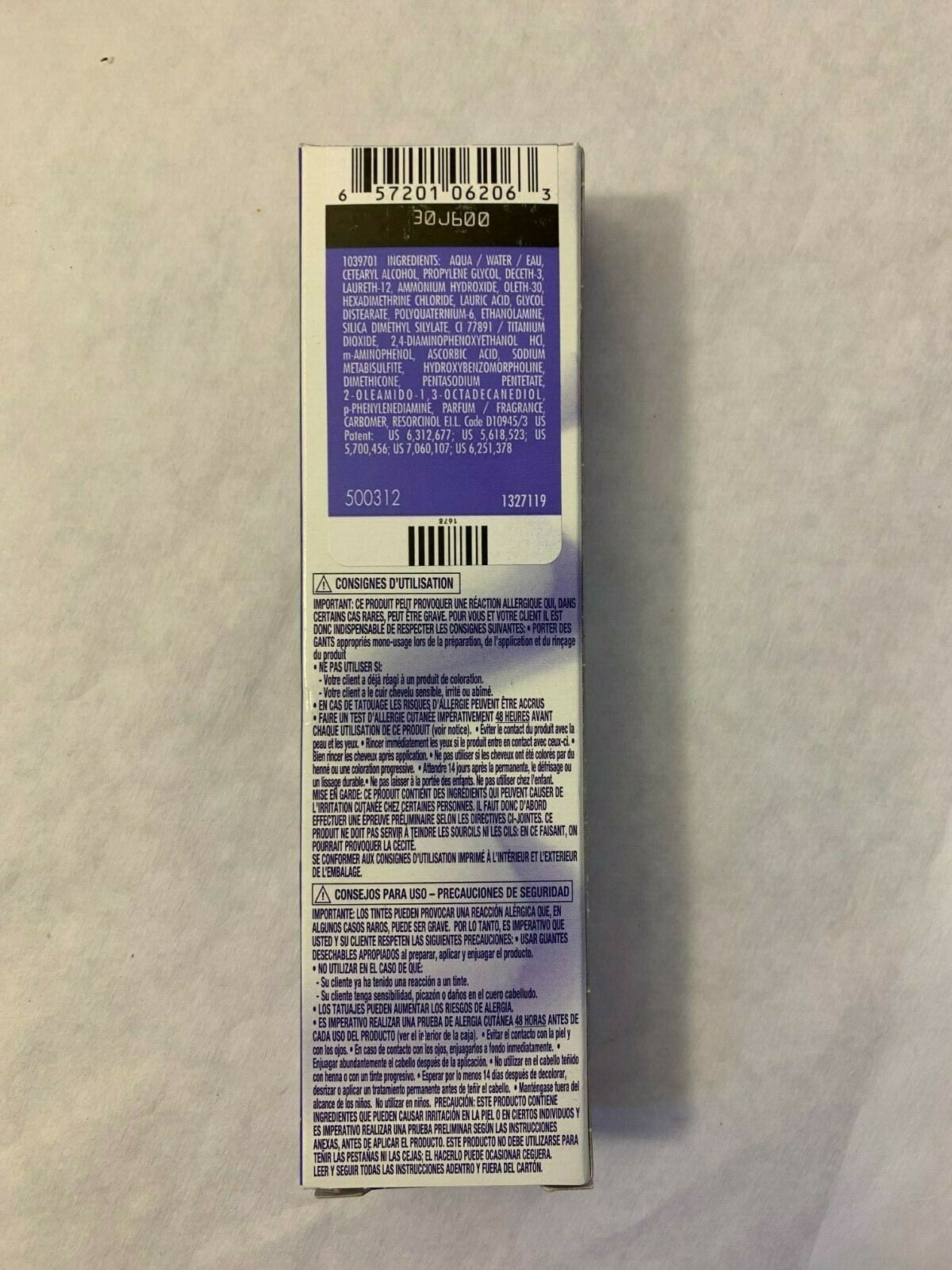 L'Oreal Excellence Creme Permanent Hair Color, Dark Ash Blonde #7.1, 1.74 oz