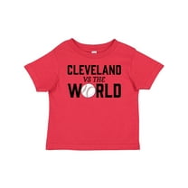 Inktastic Cleveland Vs. the World with Baseball Boys or Girls Baby T-Shirt