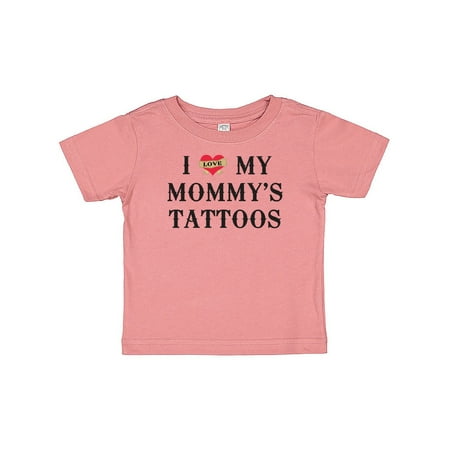 

Inktastic I Love My Mommy s Tattoos Gift Baby Boy or Baby Girl T-Shirt