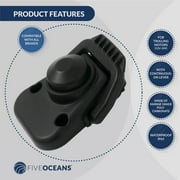 مفتاح قدم محرك الصيد Five Oceans مع التحكم المستمر في الرافعة ومقاوم للماء IP65