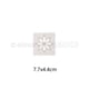 thumbnail image 3 of Troqueles de corte de metal Piggy Craft, molde de troquelado, campana de Navidad, copo de nieve, papel para álbum de recortes, molde de cuchilla, plantillas para perforar con cuchillas, 3 of 5