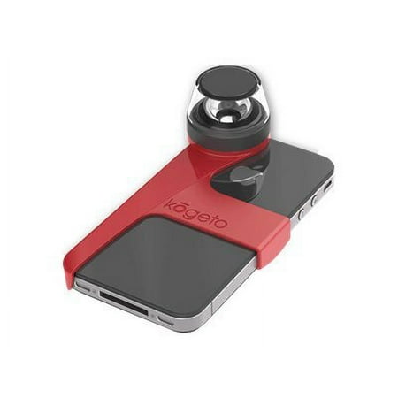 Kogeto Dot - Cellular phone lens attachment - cherry red