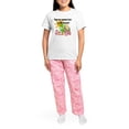 thumbnail image 4 of CafePress - Honeymoon Bermuda Women's Light Pajamas - Women's Short Sleeve Print T-Shirt and Pants Light Cotton Pajama Set, 4 of 7