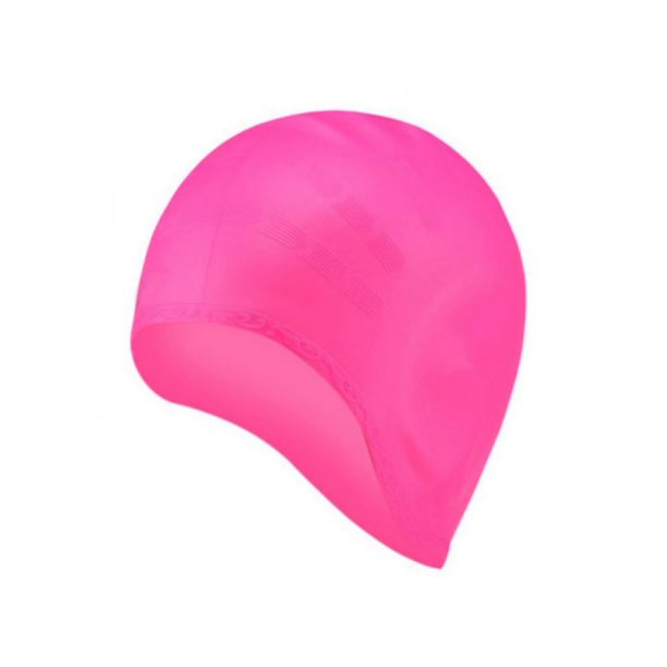 Swim Caps for Long Hair Silicone Swimming Hat w Ear Pockets for Men and