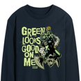 thumbnail image 3 of Marvel Spider-Man - St. Patrick's Day Green Looks Good On Me - Men's Long Sleeve Graphic T-Shirt, 3 of 5