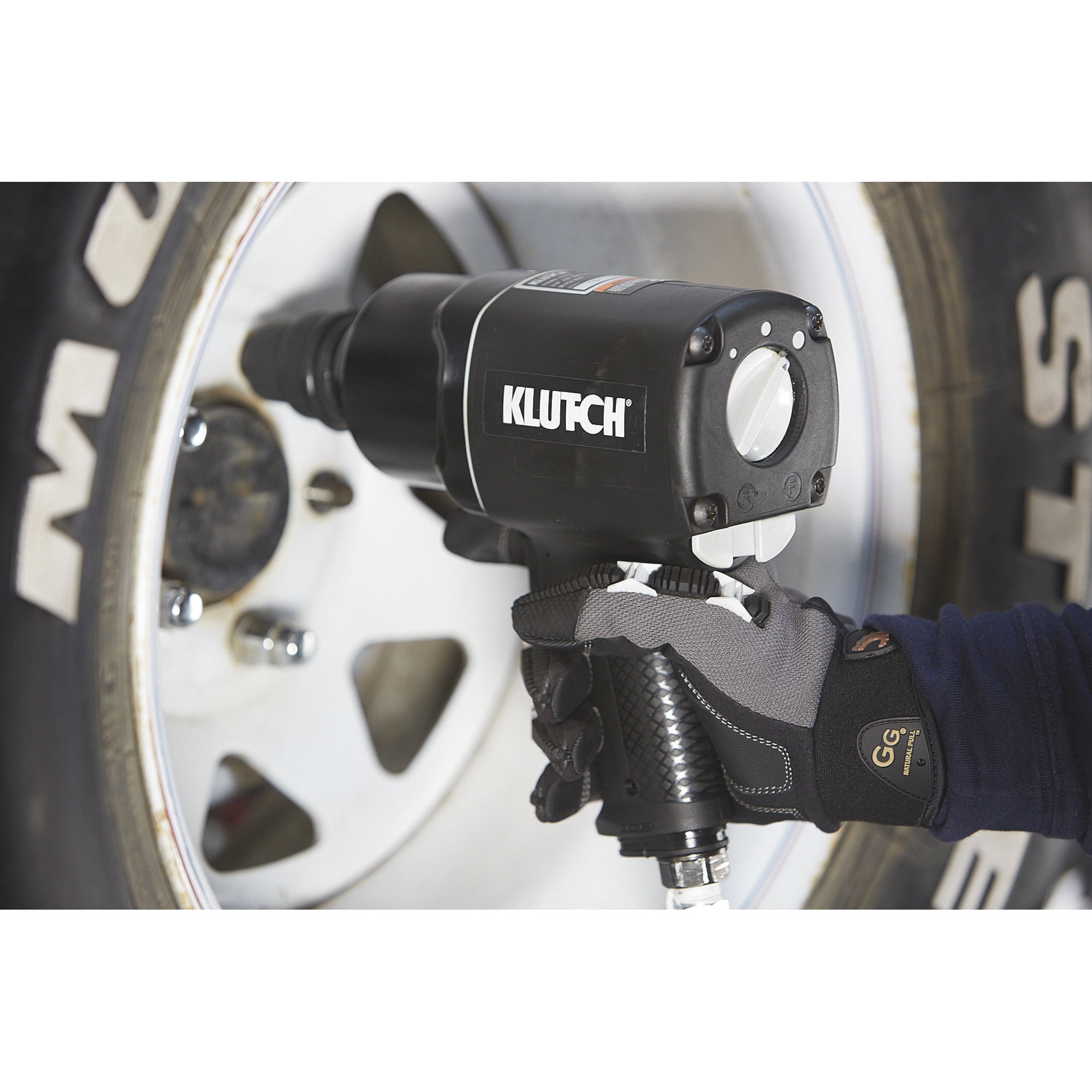 Klutch Air Impact Wrench, 3/4in. Drive, 1500 Ft./Lbs. Torque, 7 CFM