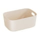 thumbnail image 2 of Caja de Almacenamiento de Plástico Beige 30x20.2x12cm Organizador de Cocina Multitamaño, Contenedor de Bocadillos para Sala de Estar, Asa Fácil de Transportar, 1 Pieza, 2 of 6
