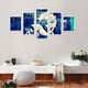 thumbnail image 4 of Cuadros Decorativos 5D Diamond Painting 5 Paneles Anime DIY Full Round Drill Mosaic Set (Y563) Tmvgtek embutido en tela, 4 of 6