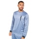 thumbnail image 1 of Crosshatch - Top de Chándal Catmoore para Hombre (Azul Acero), 1 of 3