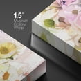 thumbnail image 4 of wall26 Canvas Print Wall Art Watercolor Purple &amp; White Roses and Daisies Floral Botanical Illustrations Modern Art Rustic Scenic Colorful Multicolor for Living Room, Bedroom, Office - 12"x18, 4 of 5