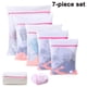 thumbnail image 1 of Juego de 7 piezas de bolsa de lavandería de malla grande reutilizable, bolsa delicada para lavadora, bolsa organizadora de almacenamiento de viaje para lencería, calcetín, ropa Fokelyi 2035363-1, 1 of 9