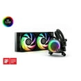 thumbnail image 2 of EK Nucleus AIO CR240 Lux D-RGB 240mm AIO Liquid CPU Cooler with EK FPT 120mm Fans - Compatible with latest Intel and AMD CPU sockets - LGA 1700 and AM5, 2 of 6