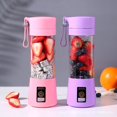 thumbnail image 3 of OUTAD Portable Blender USB Mixer Two Blades Electric Juicer Machine Smoothie Blender Mini Food Processor Personal Lemon Squeezer, 3 of 4