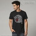 thumbnail image 2 of Men's Nintendo Super Mario Boo Ghost Mosaic  Graphic Tee Black 2X Large, 2 of 9