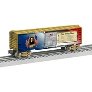 Lionel O Scale John Quincy Adams Presidential Series Boxcar Electric Powered Model Train Rolling Stock