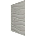 thumbnail image 4 of 19 5/8"W x 19 5/8"H Swell EnduraWall Decorative 3D Wall Panel, Universal Pearl Metallic Champagne Pink (Covers 2.67 Sq. Ft.), 4 of 6
