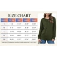 thumbnail image 5 of TEMOFON Women Long Sleeve Tops Dressy Fall Tunic Blouses Casual Pleated Loose Shirts for Women Winter Clothes, 5 of 9