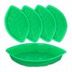 thumbnail image 4 of Tholdsy Bandeja reutilizable de hoja de palma de 12 piezas, decoración de estilo hawaiano, vajilla, Chips, vajilla para inmersión de Juegos de cartas, 4 of 6