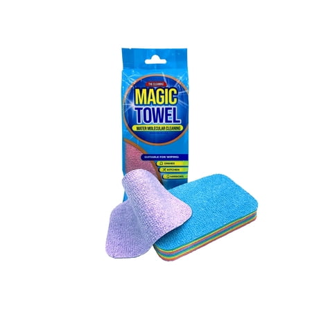 Magic Towel Sponge – 3 pack cleaning sponge and scrubbing pad set
