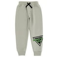 thumbnail image 4 of Monster Jam Toddler Boys Hoodie and Jogger Pants Outfit Set Light Gray 2T, 4 of 5