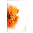 thumbnail image 2 of Beautiful Yellow Flower Watercolor - Flowers Canvas Wall Artwork, 2 of 4