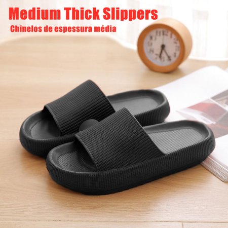 

Home Slippers Thick Platform Bathroom Cloud Slippers Non-slip Flip Flops Woman Sandals Women Fashion Soft Sole EVA Indoor Slides