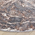 thumbnail image 3 of SAFAVIEH Vogue Molly Abstract Area Rug, Rust/Grey, 6'7" x 6'7" Round, 3 of 8