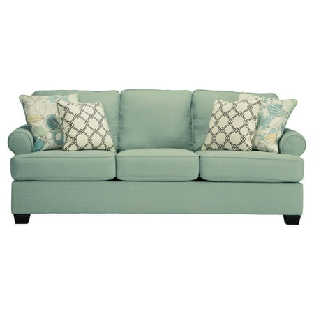 UPC 024052223408 product image for Ashley Daystar Fabric Sofa with Cushions in Seafoam | upcitemdb.com