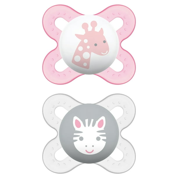 MAM Start Newborn Pacifier, 02 Months, Girl, 2 pack
